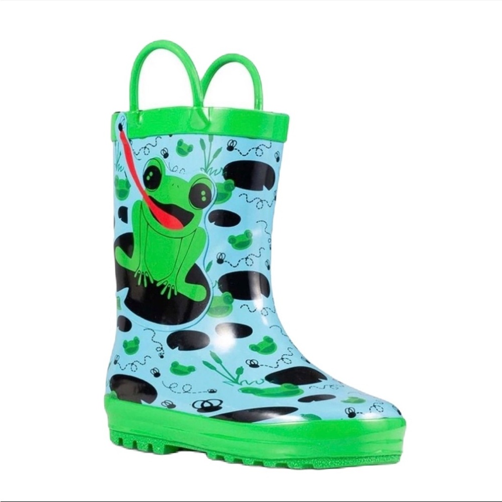 Lilly Of New York frog rain boots